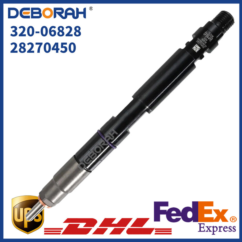 New Diesel Common Rail Fuel Injector 28270450 320-06828 for Delphi JCB Excavator