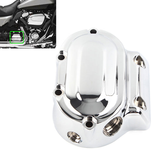 for Harley Heritage Softail Fatboy Right Transmission End Cover Smooth Chrome UK