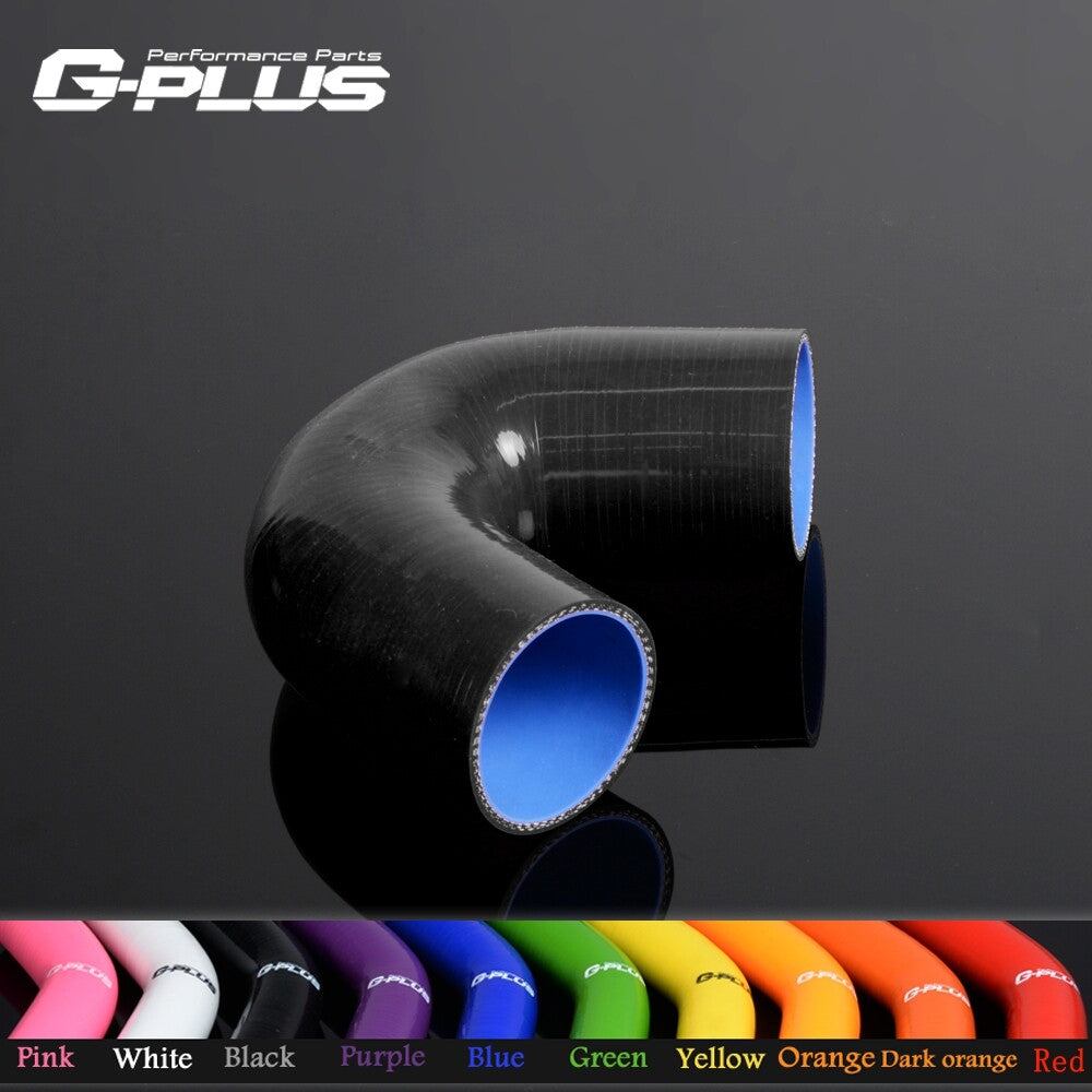 new fits 2 1 1/16 inch 68 mm 135 degree hose turbine silicone elbow joint hose