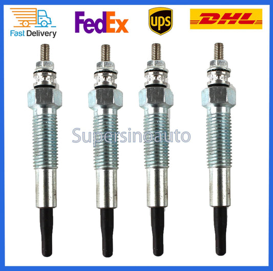 Glow Plug Set 4900224 For A2300 Engine for Nissan G10 N16 2000-14 1.5L New