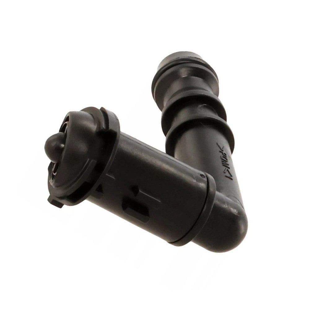 For CTS 2008-2009 Left HeadLight Washer Spray Nozzle Black Plastic Replacement