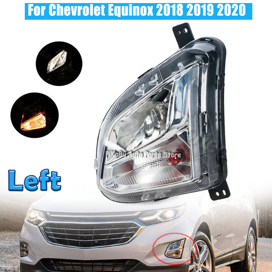 Left Side Fog Light Daytime Running Lamp DRL for Chevrolet Equinox 2018- 2020