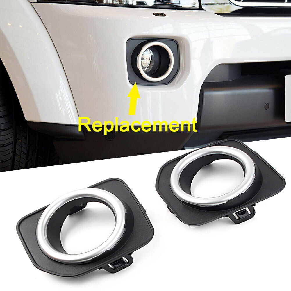 for Land Rover LR4 Fog Light Lamp Bezel Front Bumper LH RH LR051335 +LR051337