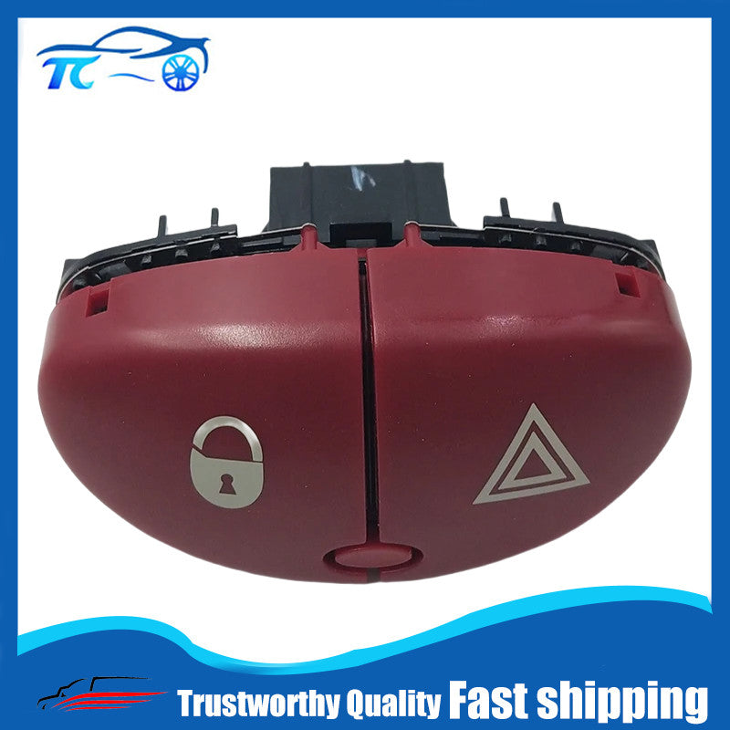 6554L0 for Peugeot 206 for Citroen C2 Emergency light switch Hazard alert switch