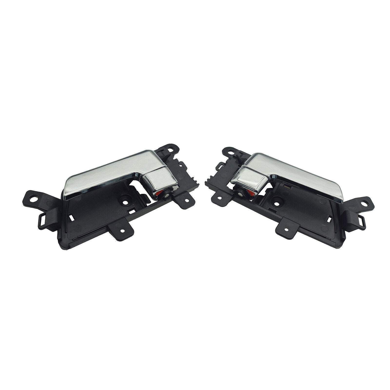 for Kia Borrego 2009-2011 Left  Right Interior Door Handles Chrome Pair NEW 2X