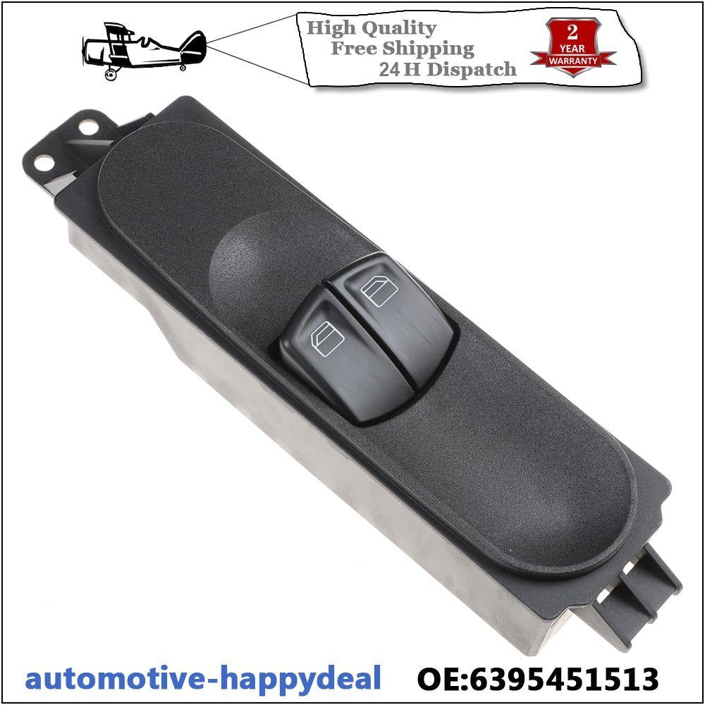 for Mercedes-Benz VIANO VITO W639 Driver Side 7Pin Electric Power Window Switch