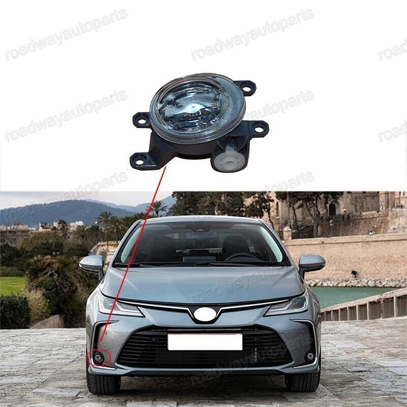 Right Front Bumper LED Driving Fog Light Lamp for Toyota for Corolla 2019 Sedan EU