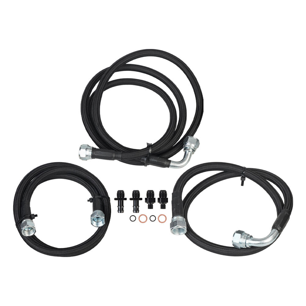 Transmission cooler hose cable kit for 2003-2007 for Dodge for Ram 2500 3500 5.9L 48RE