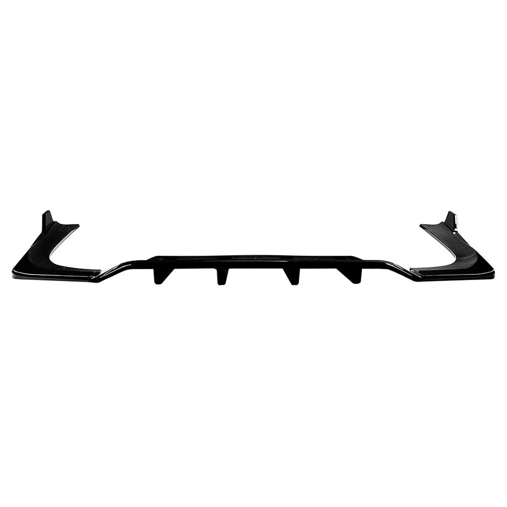 Rear Bumper Spoiler Splitter Lip for Mercedes-Benz C Class W206 2022-2024 Black