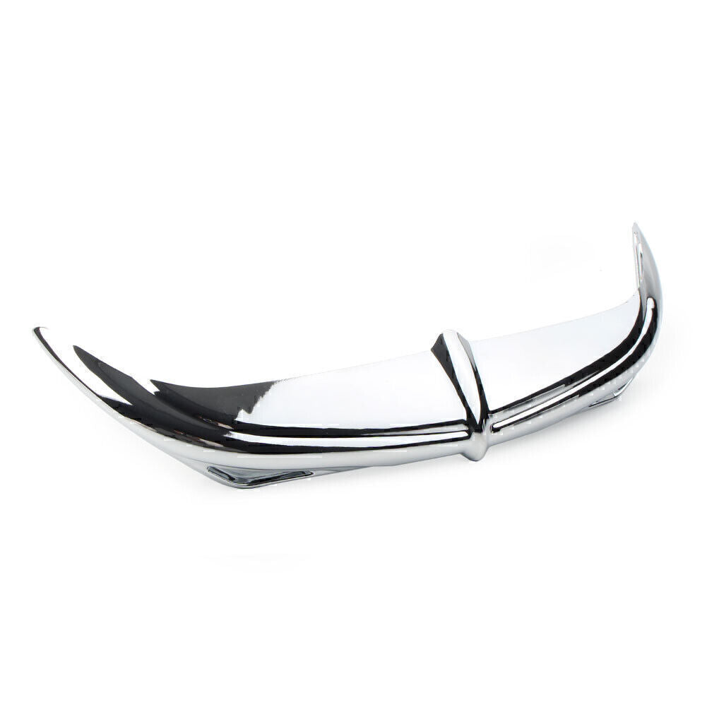 7796 Batwing Fairing Brow Accent For 1996-2013 2012 2011 for Harley Touring Chrome