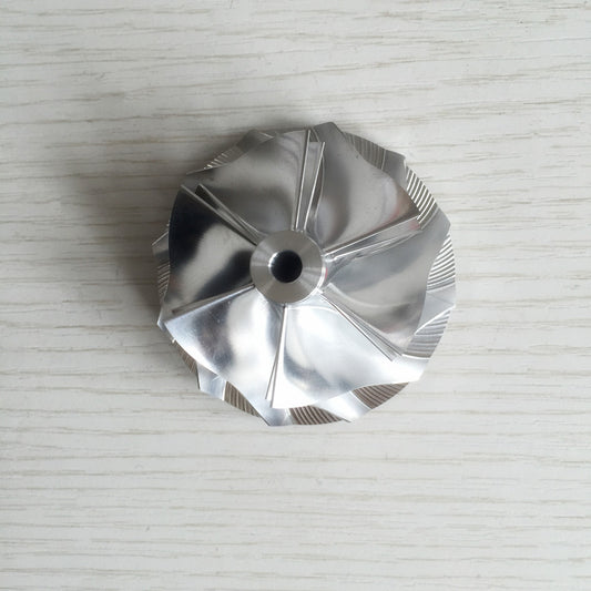 RHF5 46.50/59.94 mm 6+6 Blade Aluminum 2618/Milling/Burnt Compressor Wheel