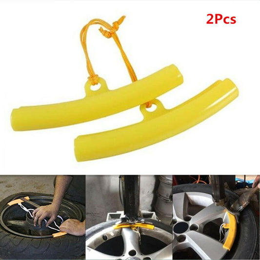 1 Pair Motorcycle Saver Changing Tyre Tire Wheel Guard Rim Edge Protectors Mat