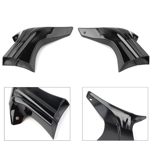 Brake System Air Cooling Cover Ducts Mount Kit Fit for BMW S1000RR R1250GS Black