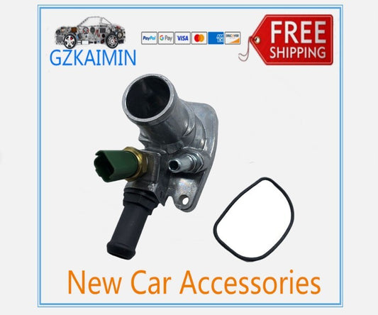55202176 is a coolant thermostat for OPEL for Chrysler for Fiat 500 for Panda Bravo for ALFA ROMEO vehicles.