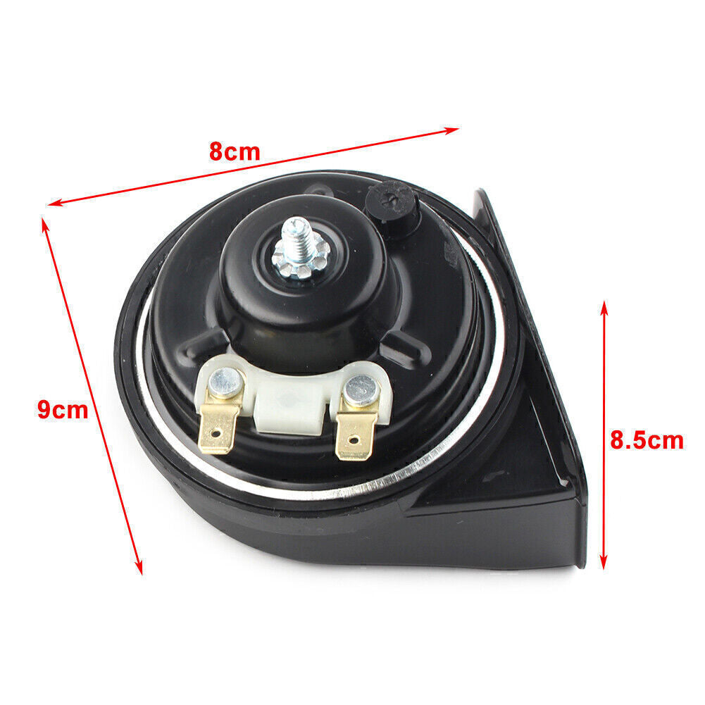 2x Snail Horn 125db Waterproof Loud Dual Pitch Universal for Honda for Ford for BMW Car