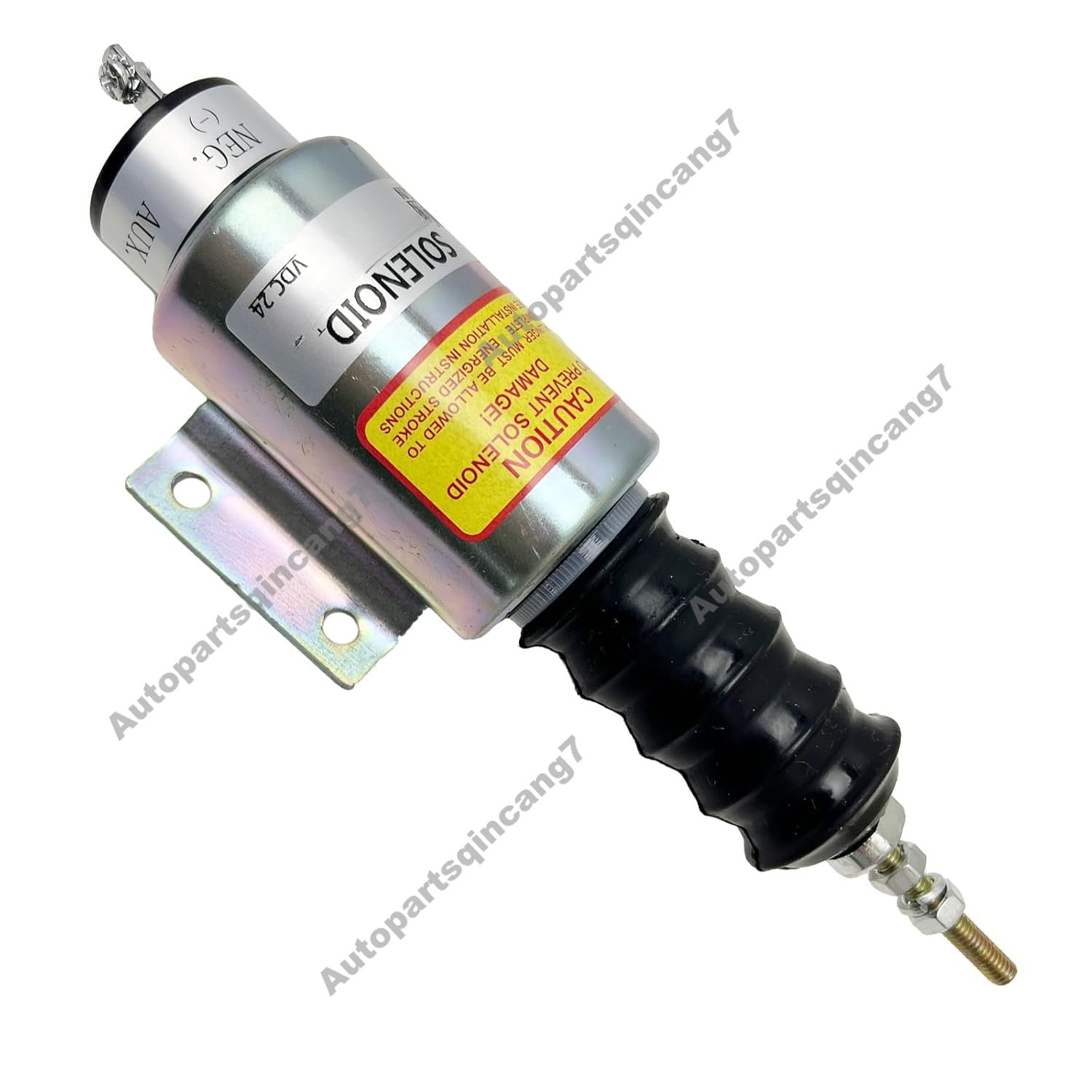24V Stop Solenoid 2370ES-24E6G1B2S1 SA-3973 for Woodward Genset Big Engine