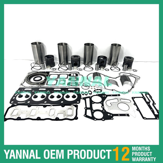 1104C-44 Overhaul and Rebuild Kit with Full Washer Bearing Kit for Perkins Engines