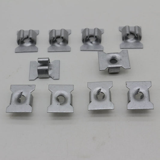 10-piece pack of for SKODA N10305502 side skirt speed nut clips for Volkswagen seats