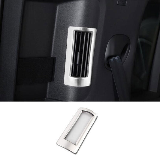 for Land Rover for Defender 20-2025 Silver Steel C Pillar Air Outlet Vent Cover Trim