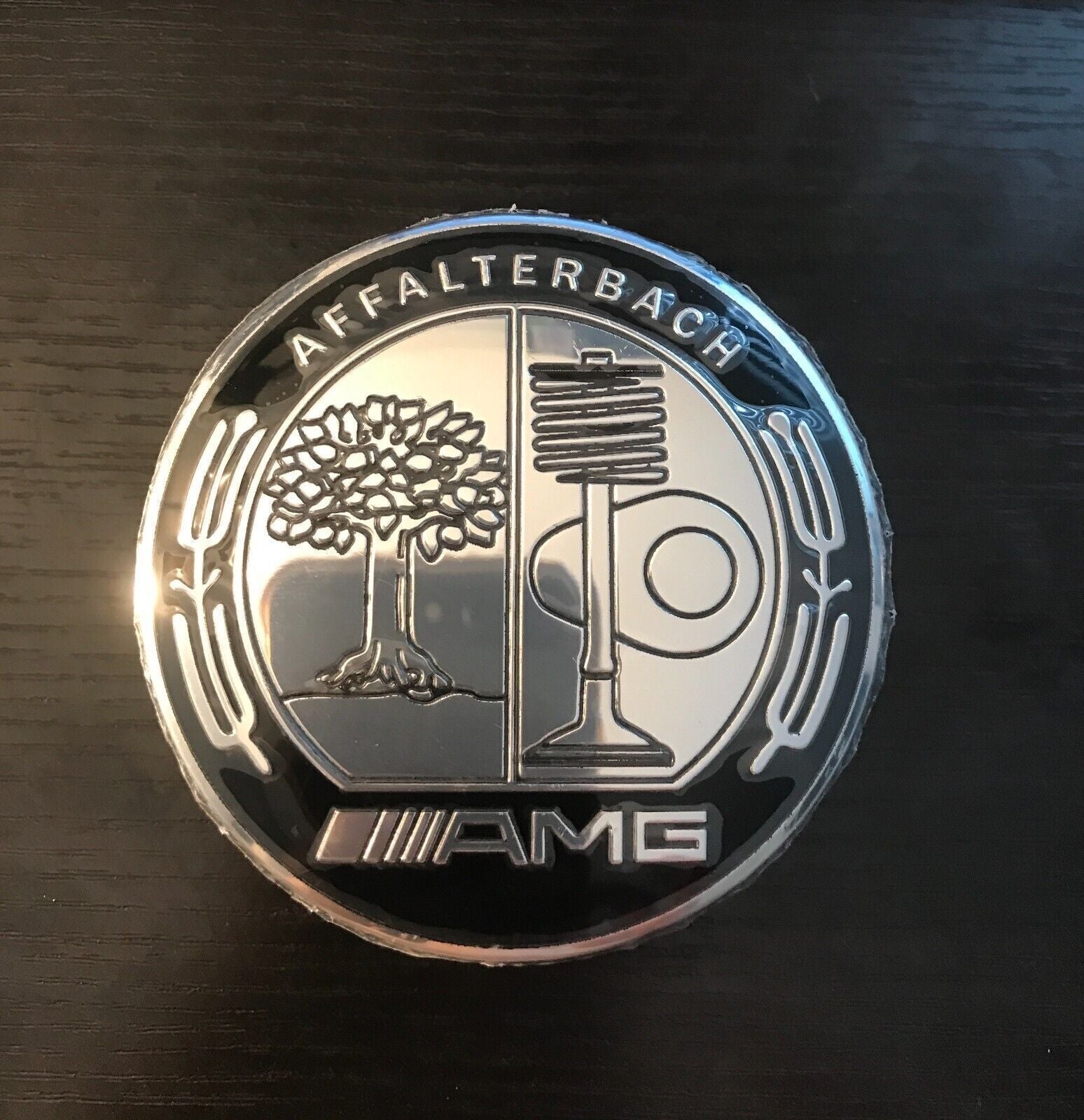 4-piece wheel center caps, Amg Affalterbach 75mm rim