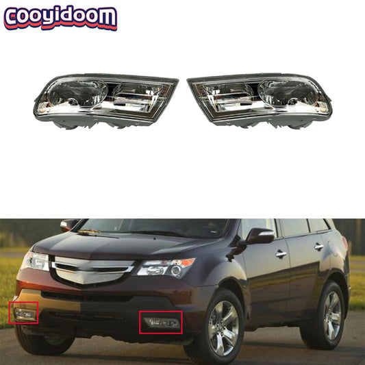 One pair of front bumper LED fog lights and turn signals are suitable for Honda for Acura MDX 2007-2009.