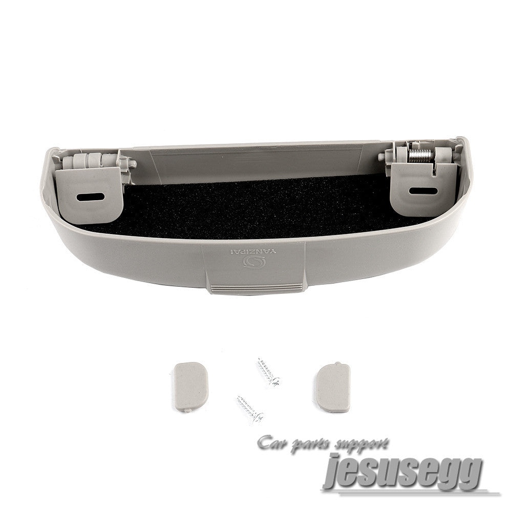 Grey Front Roof Sunglasses Storage Holder Organizer Box for Ford Focus