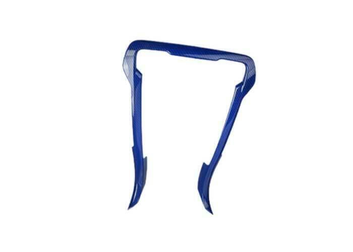 for Ford Mondeo Fusion 2017-20 Blue Carbon Fiber Gear Shift Both Side Strip Trim