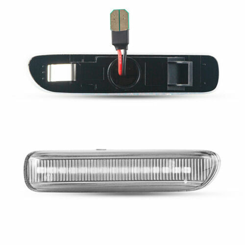 One pair of front left + right indicator lights are applicable to for BMW 3 Series E46 325i 330i