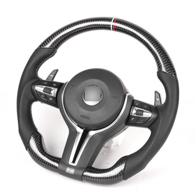 Carbon Fiber M Steering Wheel for BMW F10 F07 F11 F06 F12 F13 F01 F02 M5-M6