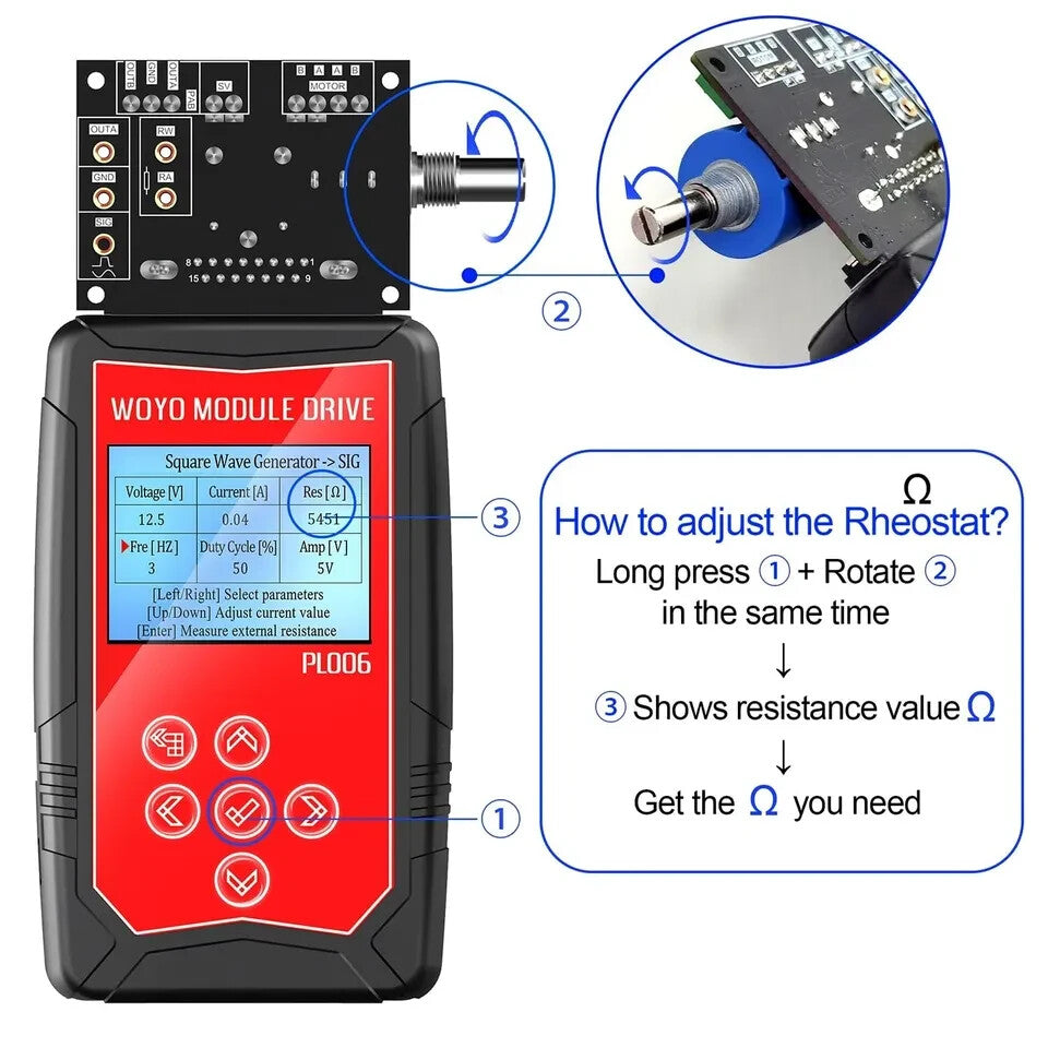 PL006 Module Drive Automobile 12 V Vehicle Injectors Car Fault Detect Drive