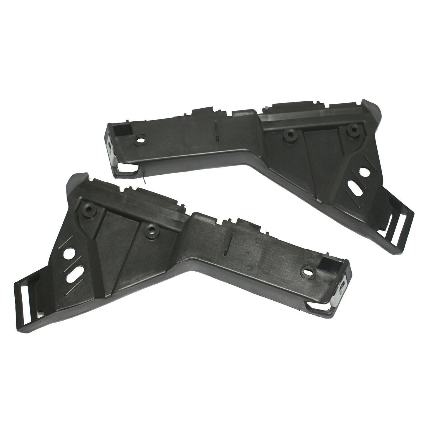 Left and right front bumper rail brackets are compatible with for Buick Regal 2009 - 2016