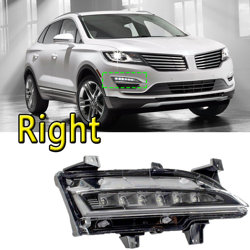 Right side Daytime running lights Fog Light LED for Lincoln MKC 2014 2015-2018