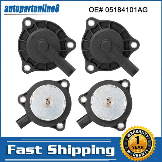 4x Camshaft Phaser Actuator VVT Solenoid 05184101AG For 2011-2018 for Dodge for Chrysler
