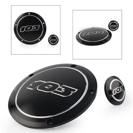 Derby + Timing Timer Cover fit for Harley Road King Street Glide FLHX Motorcycle