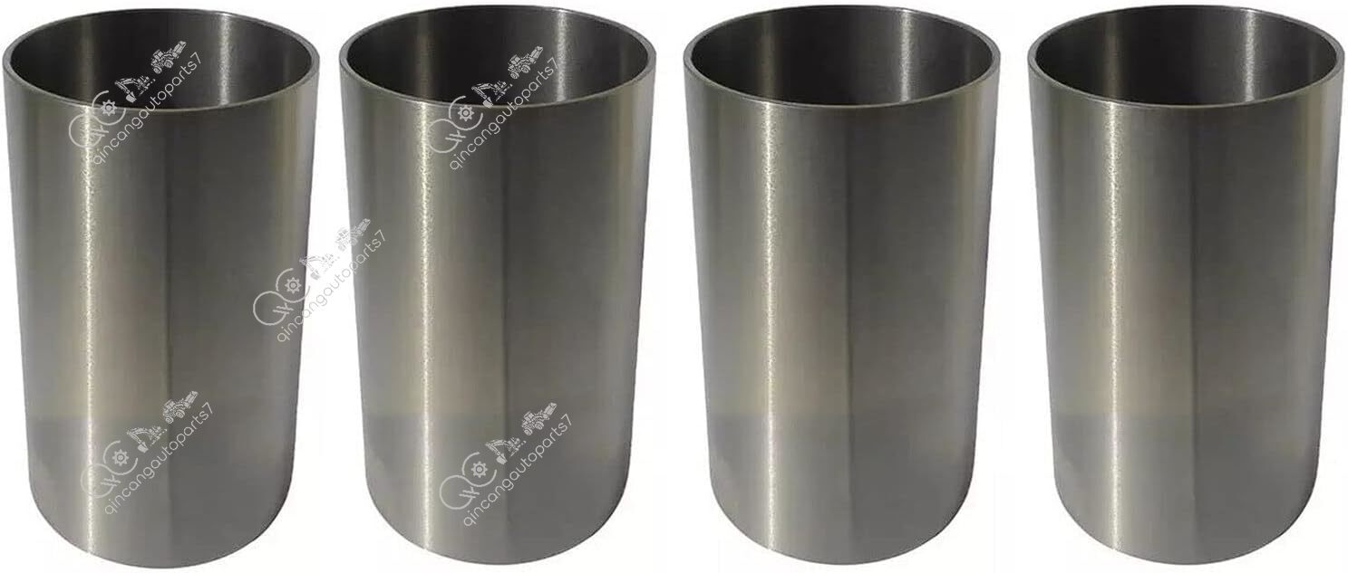 4PCS 4D33 Cylinder liner half-finished for Mitsubishi 4D33 4D33T Engine ME013333