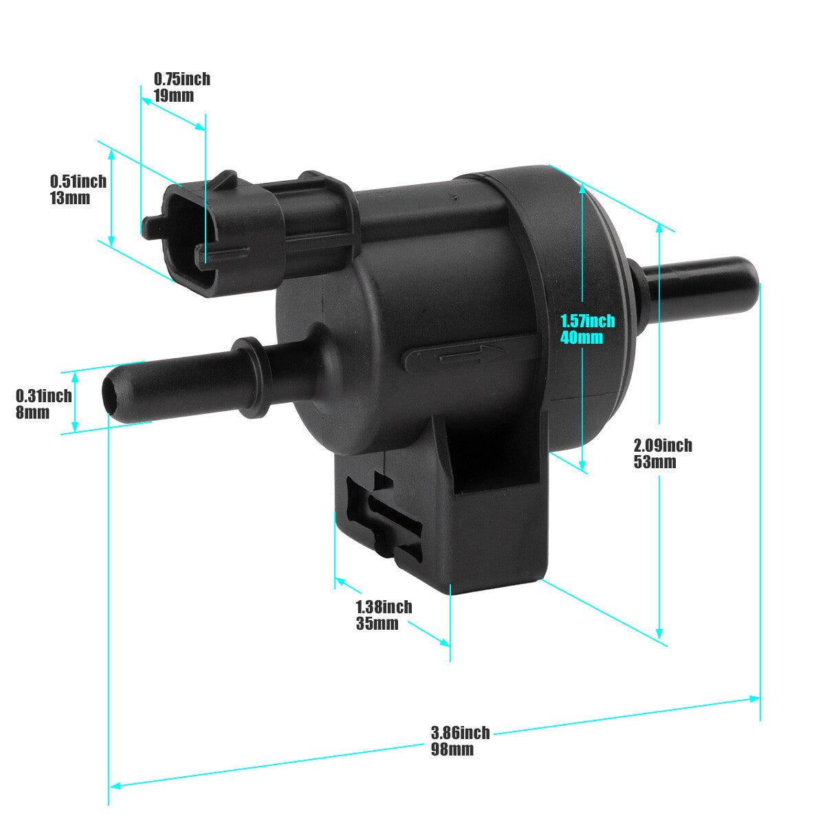 Vapor Canister Purge Valve for CHEVROLET for CRUZE 11-15 for CRUZE LIMITED 2016 55567453
