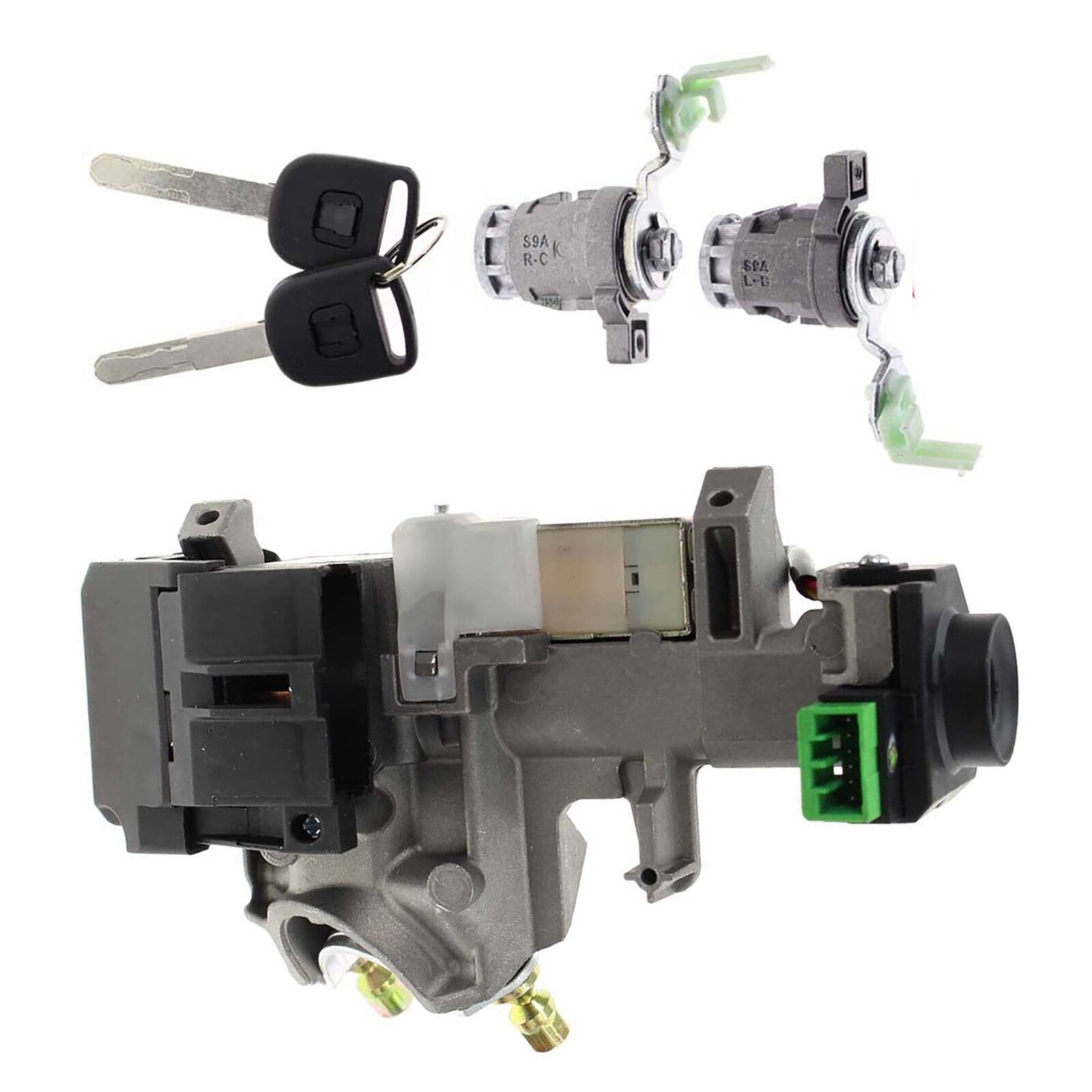 1 Set Ignition Switch Cylinder Door Lock Kit Accessories for Honda CRV 2002-06