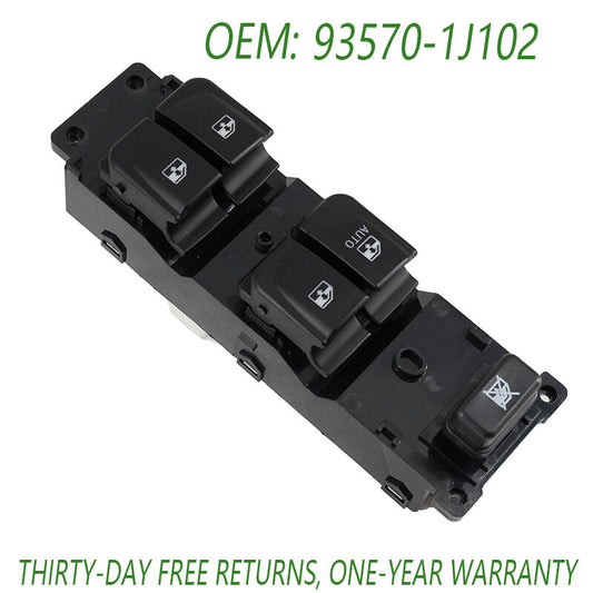 93570-1J102 Left Front Power Window Switch for Hyundai i20 (2008-2015)