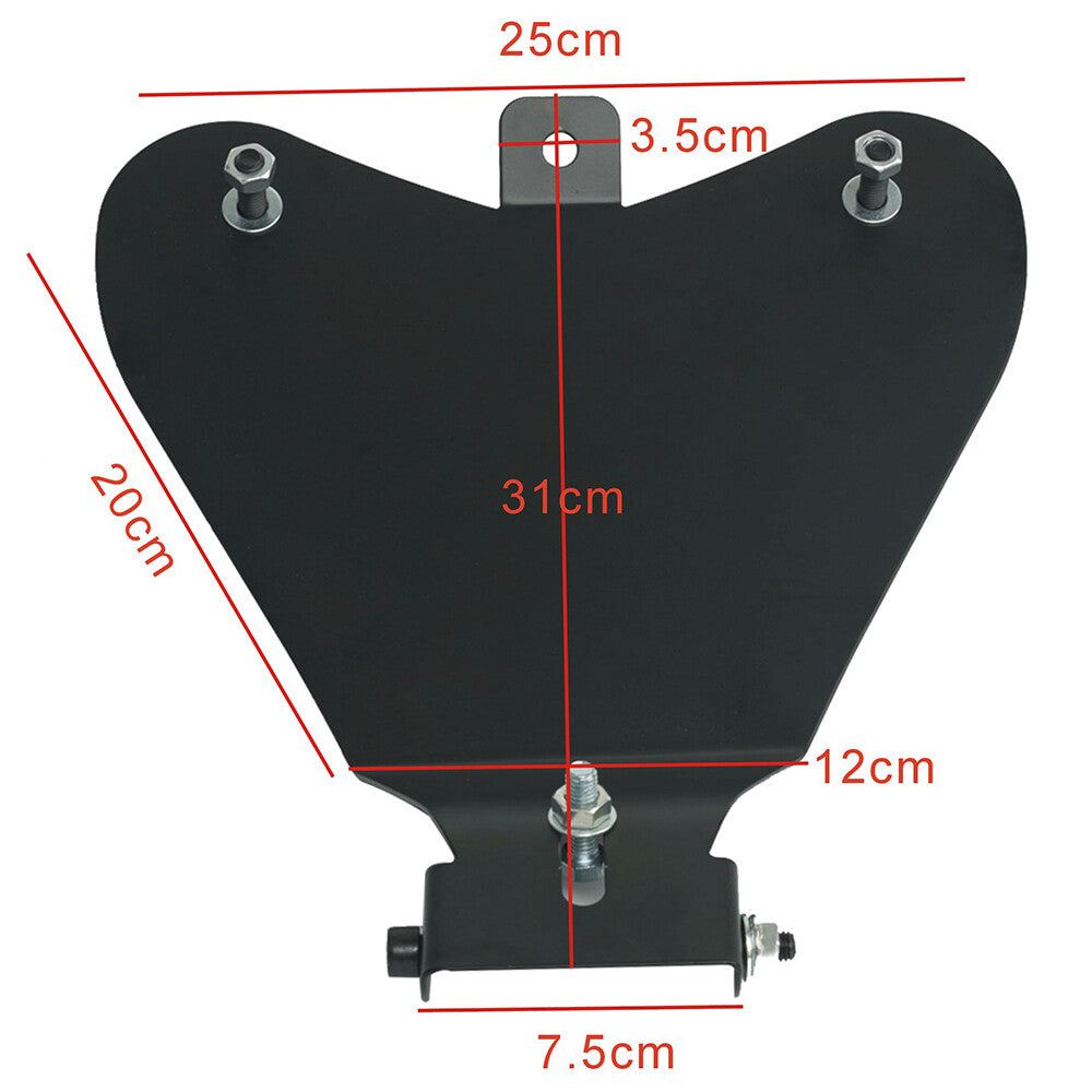 Motorcycle single- for seat spring baseplate bracket mounting for Harley Bobber Chopper