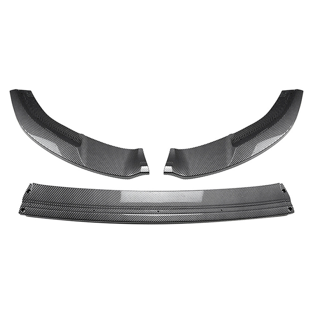 for Volkswagen for Golf /R-Line 14-20 Front Bumper Splitter Spoiler Lip Black