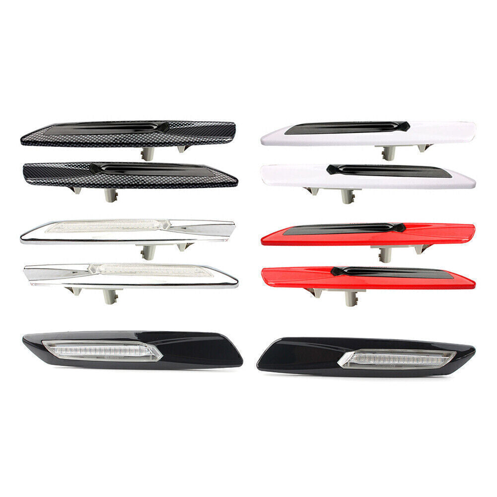 for BMW 1 3 5 Series F10 Style Amber LED Side Marker Lights