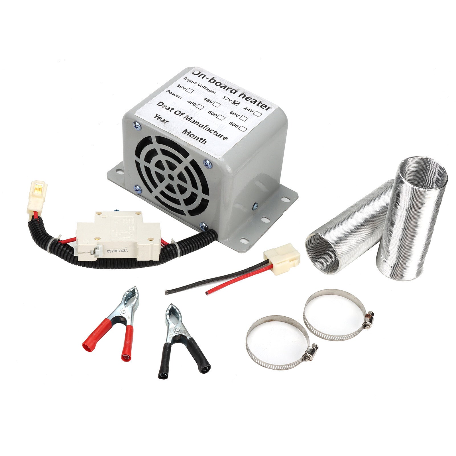 1 set of car/truck insulator, dashboard heater, windshield defroster, 12V 800W