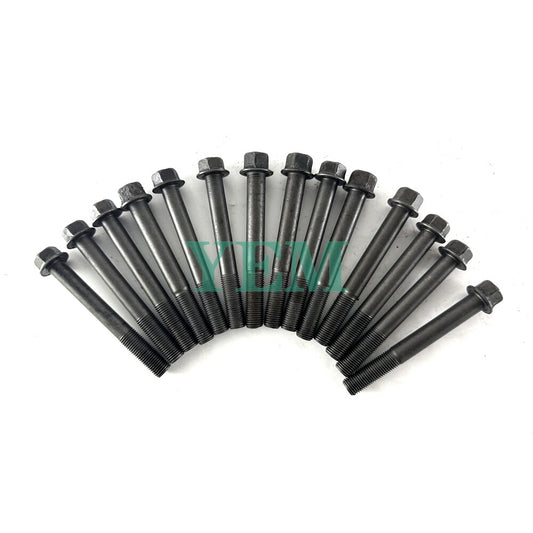 1 Set Engine Head Bolt 14pcs For Yanmar 3TNV88 Engine 3TNV88 Cylinder Head Bolt