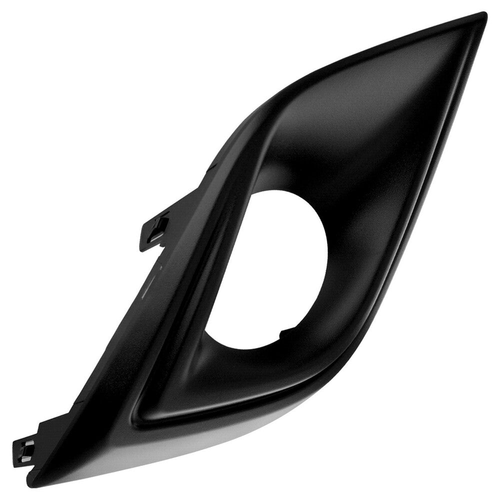 Front Driver Side Bumper Fog Light Cover Lamp Bezel for Murano 2015-2018 Black