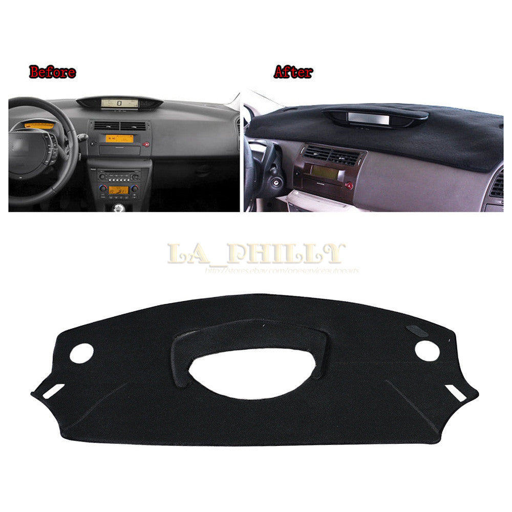 Car Front Dashmat Pad Dashboard Sun Cover LHD For 04-10 for Citroen for C4 C-Quatre