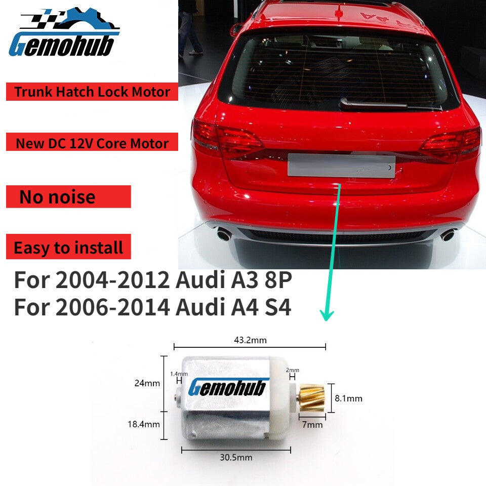 For 2004-2012 for Audi A3 8P 2006-2014 for Audi A4 S4 Cargo Boxes Trunk Lock Block Motor