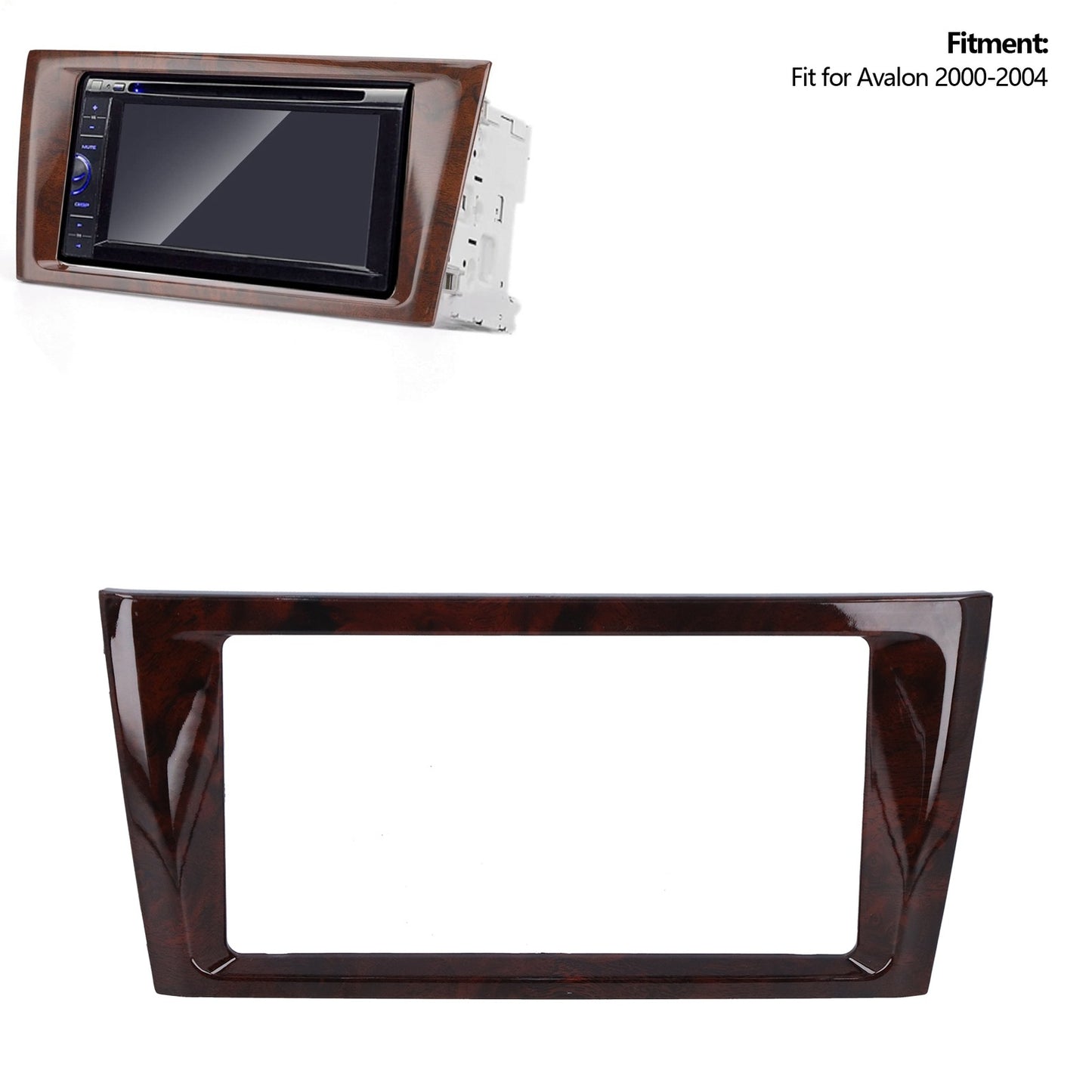 Radio Frame 2Din Radio Fascia Car Stereo Navigation Refitted Dash Panel