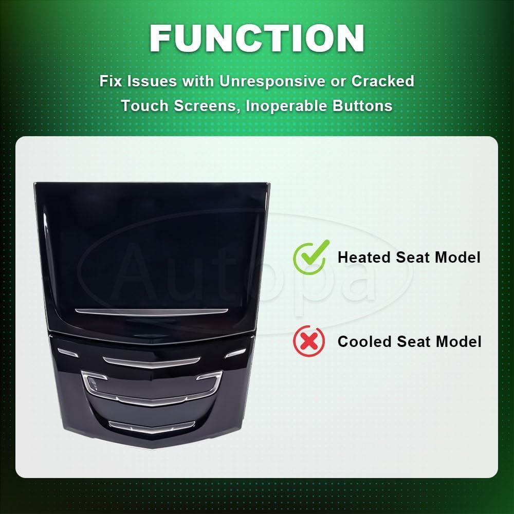 CUE System Touch Screen Nav Radio 23243166 Fits for Cadillac ATS CTS ELR SRX XTS NEW