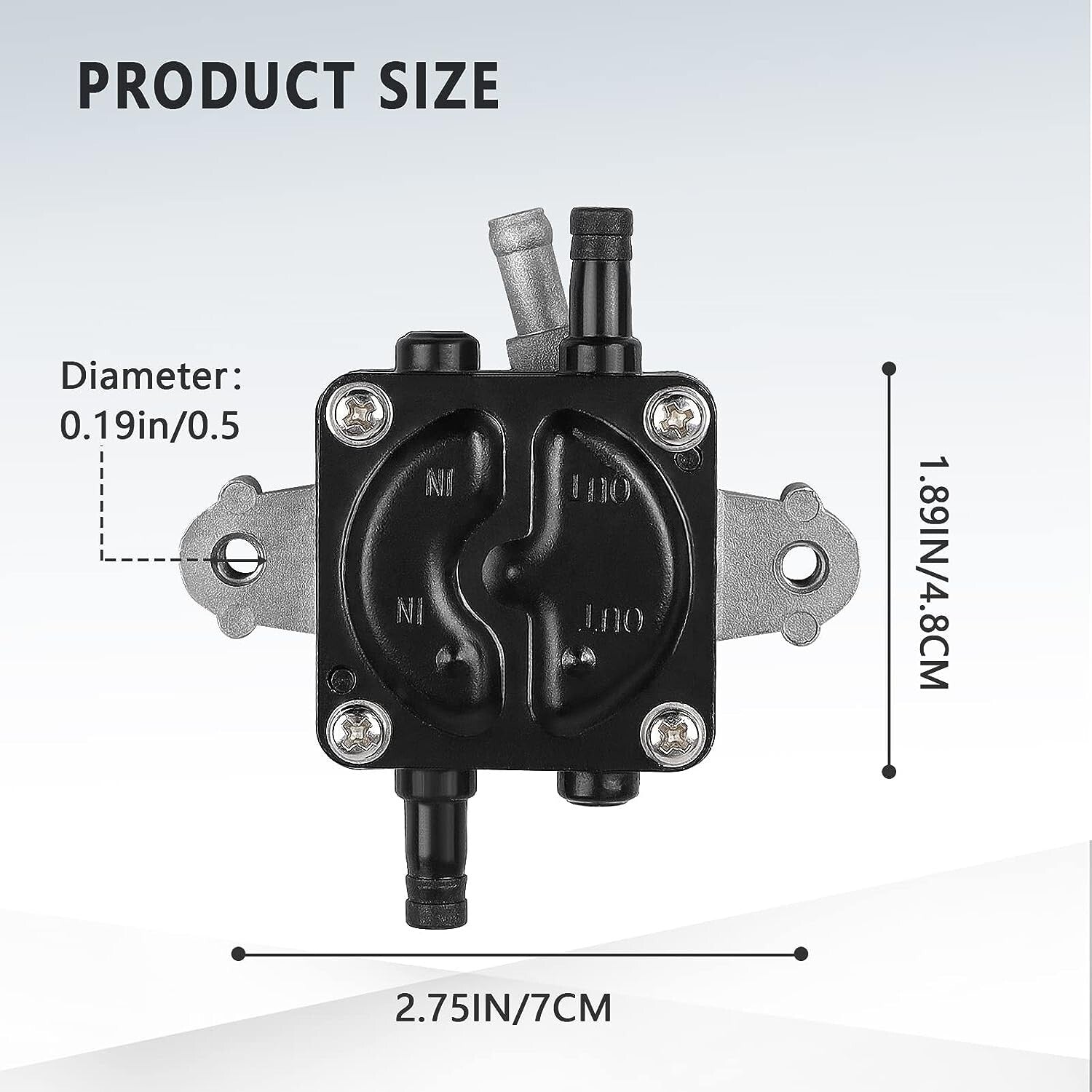 84003048 Fuel pump for BS 540000 541000 542000 543000 844527 844089 Lawn Mower