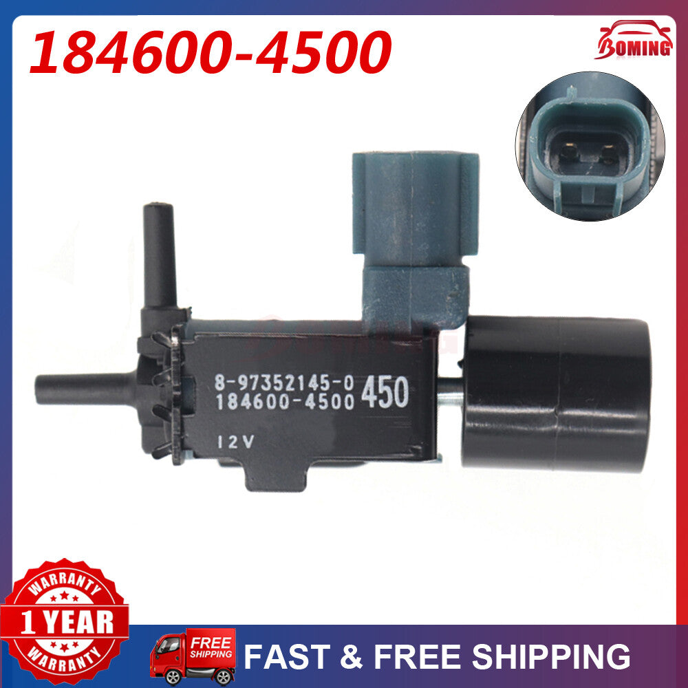 Solenoid Vacuum Valve for ISUZU DMAX 8DH 2.5 DITD 184600-4500 1846004500 NEW